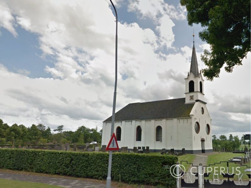 grafmonument Grootegast Begraafplaats "Het witte kerkje"