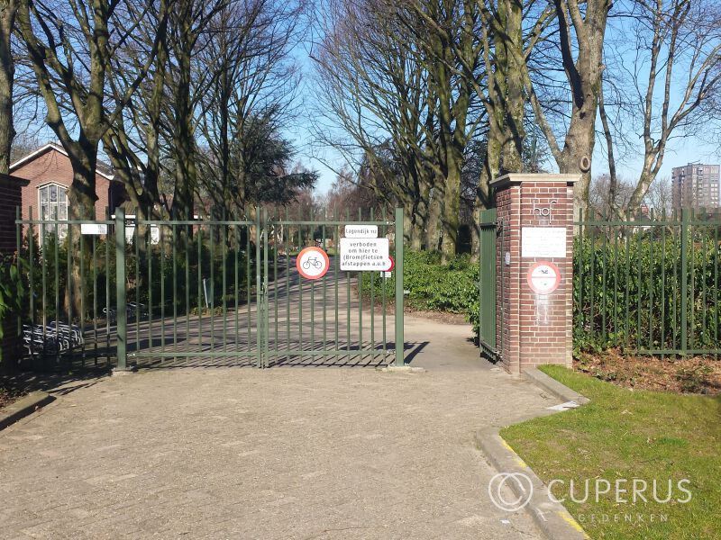 grafsteen Ridderkerk Begraafplaats Vredehof  