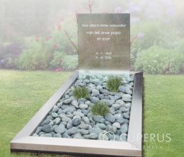  Enkel monument met omranding