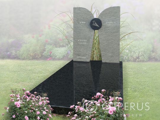  Enkel monument met vloer