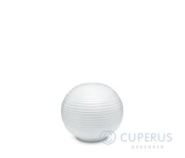  Porseleinen mini urn bol wit