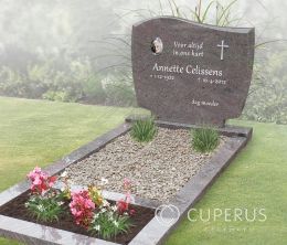 Gunstig geprijsde grafsteen golfkop