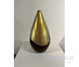 Druppel urn van keramiek