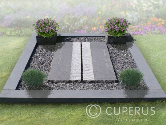 Dubbel monument met vloer