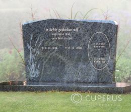 Dubbel monument staand