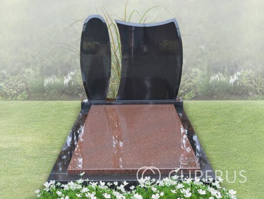 Enkel monument met vloer (19-zwo)