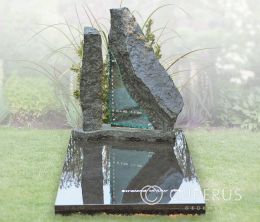 Enkel monument met vloer