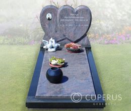 Enkel monument met vloer