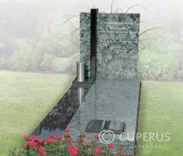 Enkel monument met vloer