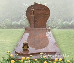 Enkel monument met vloer