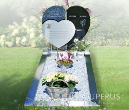 Enkel monument met vloer
