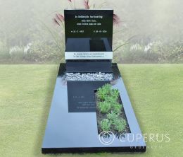 Enkel monument met vloer