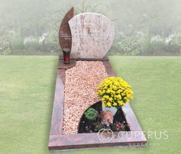 Enkel monument met vloer