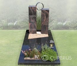 Enkel monument met vloer