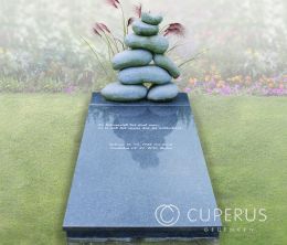 Enkel monument met vloer