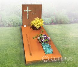 Enkel monument met vloer