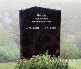 Enkel monument staand