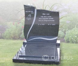 Enkel monument staand