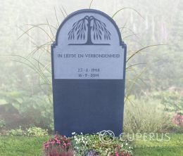 Enkel monument staand