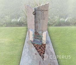 Grafmonument licht natuursteen