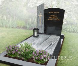 Traditioneel grafmonument