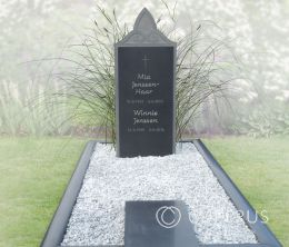 Traditionele grafsteen