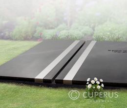 Moderne dubbele grafzerk