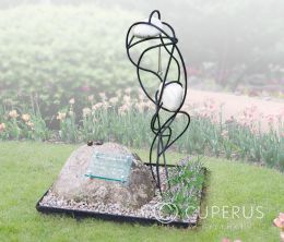 Natuurlijk grafkunst gedenkteken