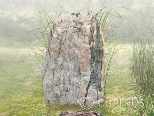 Natuurlijk grafmonument van kwartsiet