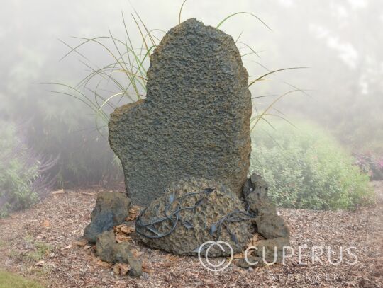 Natuurlijke ruwe grafsteen