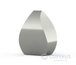 RVS urn Tulip vorm - Mat zwart