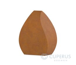RVS urn Tulip vorm - Mat zwart