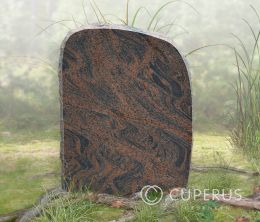 Ruwe grafsteen bruin