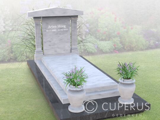 Tempel grafmonument