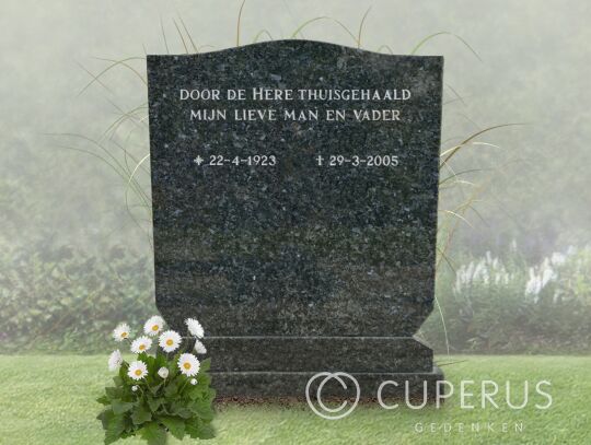 Traditioneel klassiek grafmonument