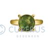 Asring geelgoud met hars en diamantjes foto 1