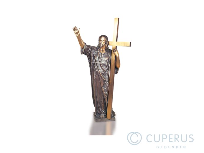 Christus met kruis foto 1