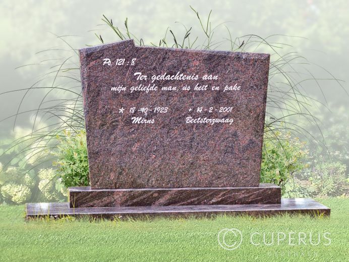 Dubbel monument staand foto 1