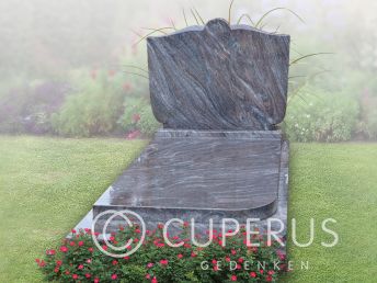 Enkel monument met vloer (18-zwo)