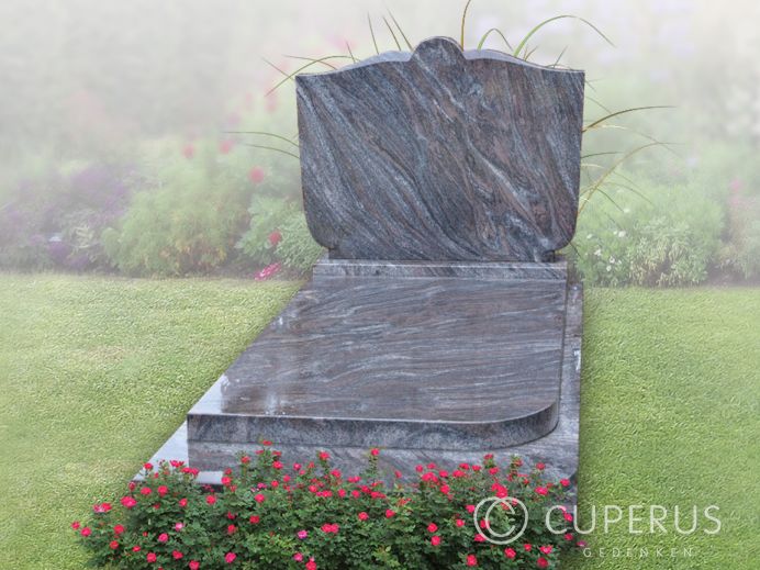 Enkel monument met vloer (18-zwo) foto 1