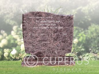Enkel monument staand