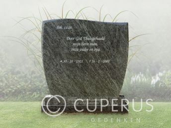 Enkel monument staand