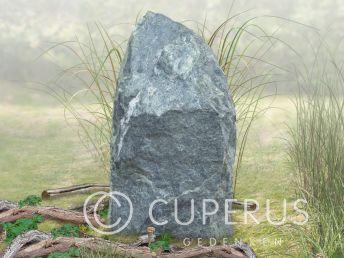 Enkele natuurlijke ruwe Grafsteen van Tauern kwartsiet
