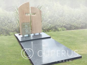 Grafmonument houten kruis