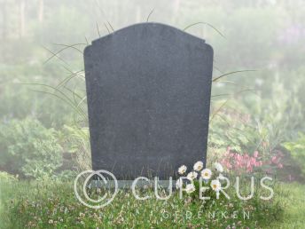 Kort grafmonument Belgisch hardsteen