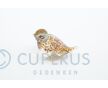 Glazen vogel  Spikkels-  Geel foto 1