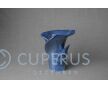 Keramische Calla bloem urn blauw foto 1