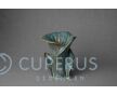 Keramische Calla bloem urn groen foto 1