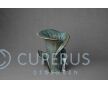 Keramische Calla bloem urn groen foto 1