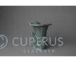 Keramische Calla bloem urn groen foto 1